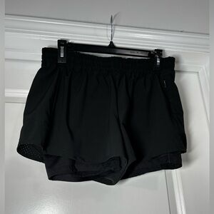 Calia‎ 2-in-1 Women's Black Athletic Running Shorts